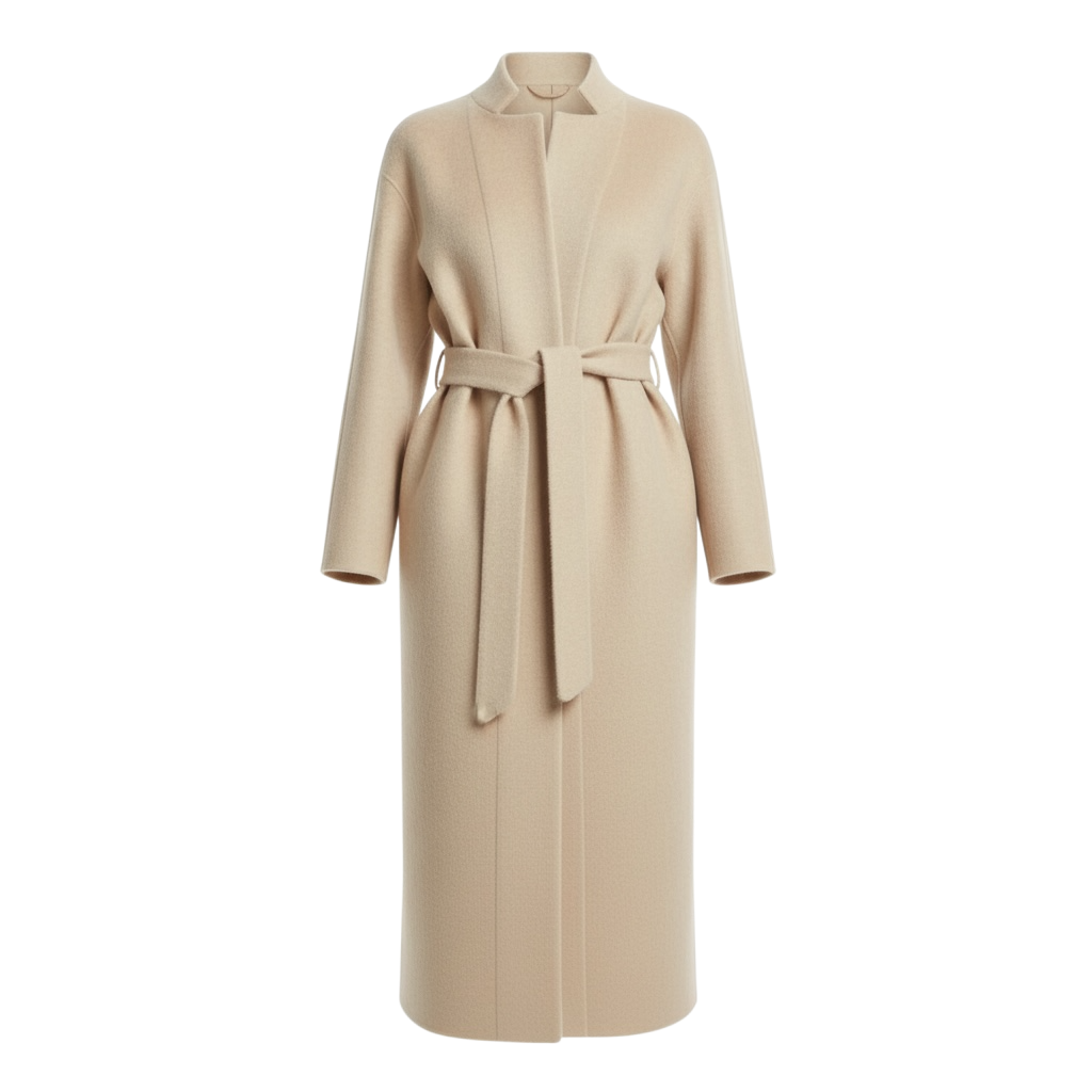 BRUSHED MAISON CARDIGAN - BEIGE