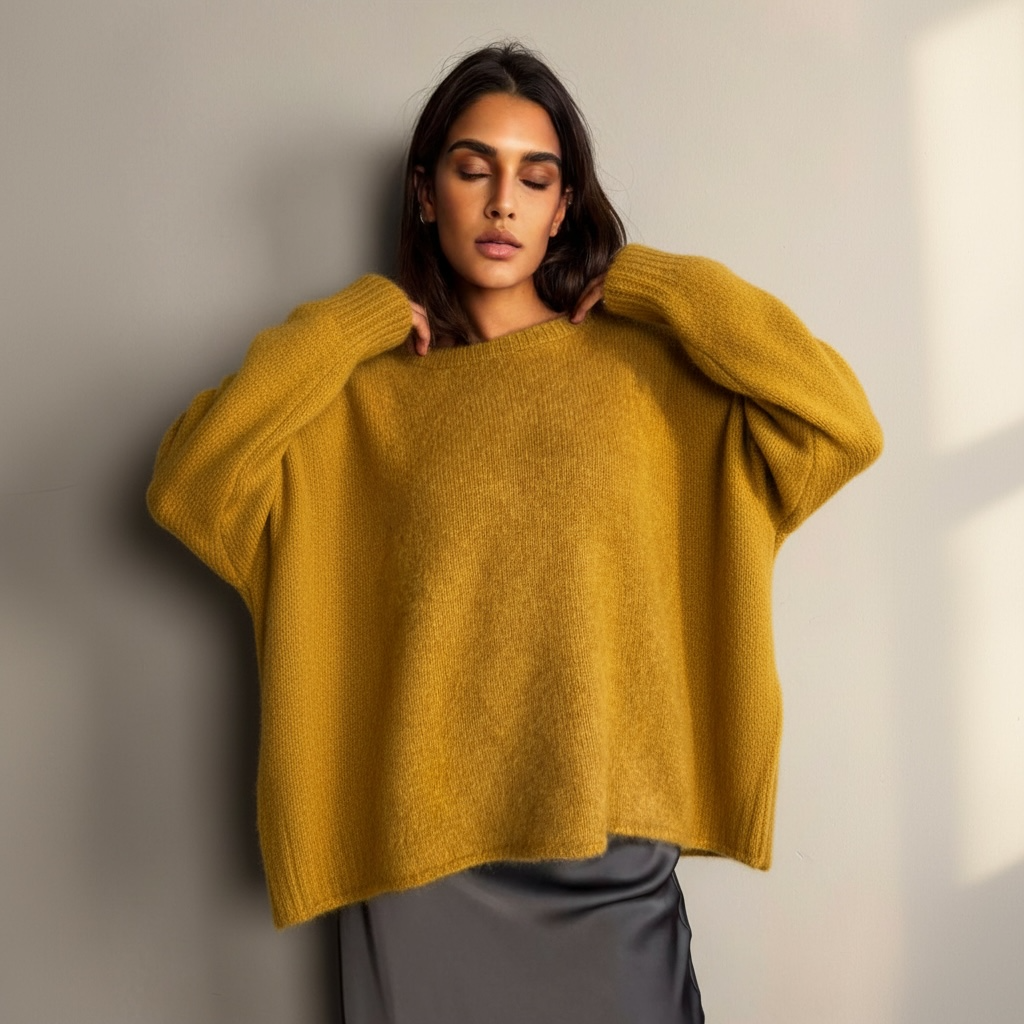 NADIA SWEATER - STRAW