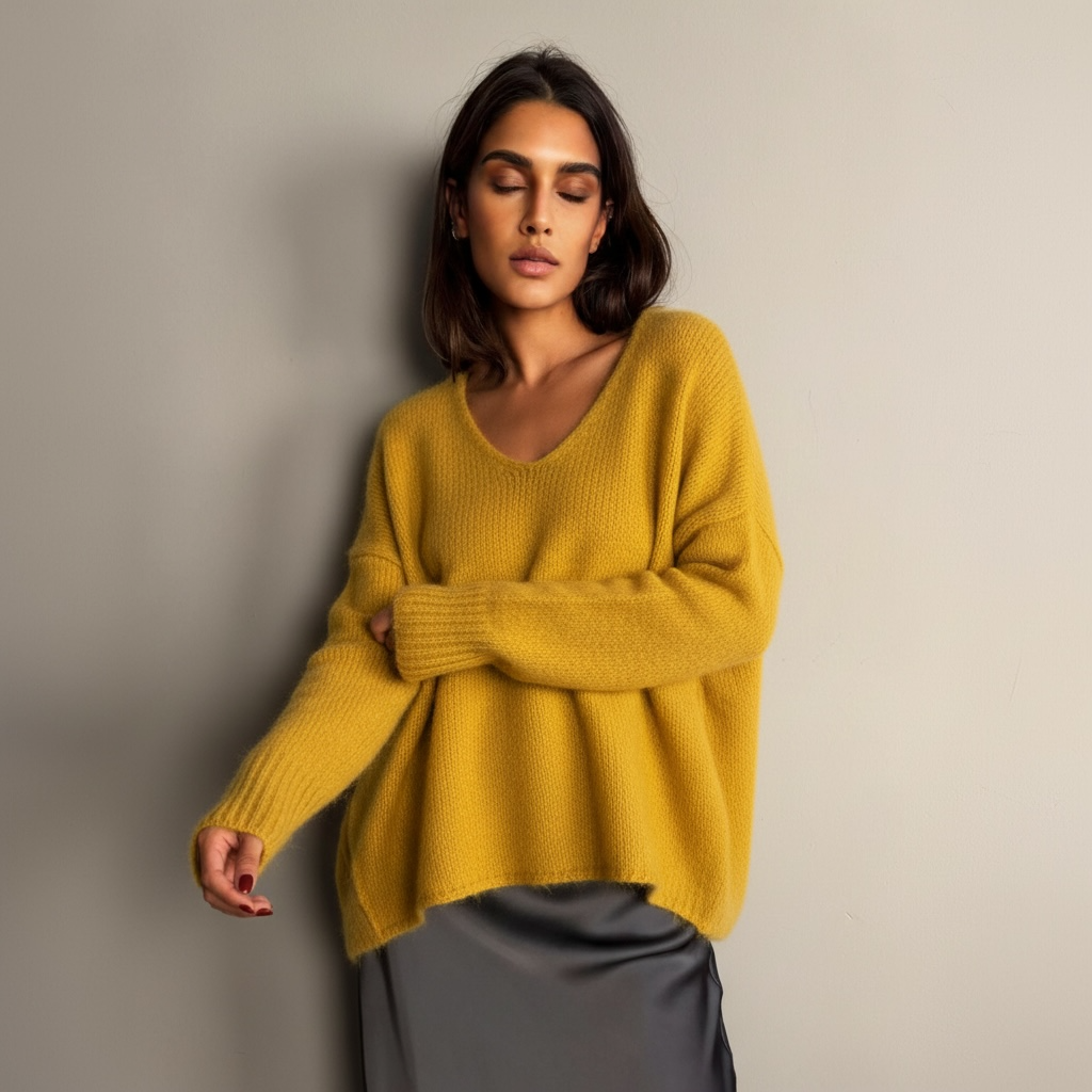 NADIA SWEATER - STRAW