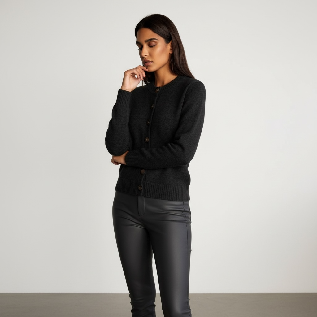 JULIKA CARDIGAN - BLACK