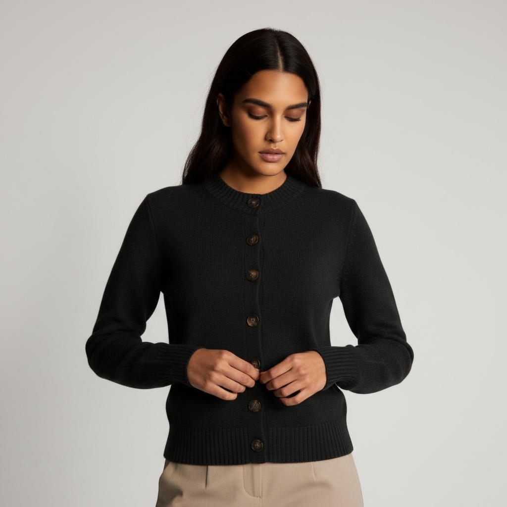 JULIKA CARDIGAN - BLACK