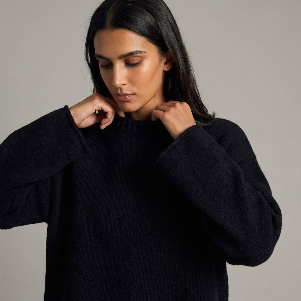 ISCHGL SWEATER - black