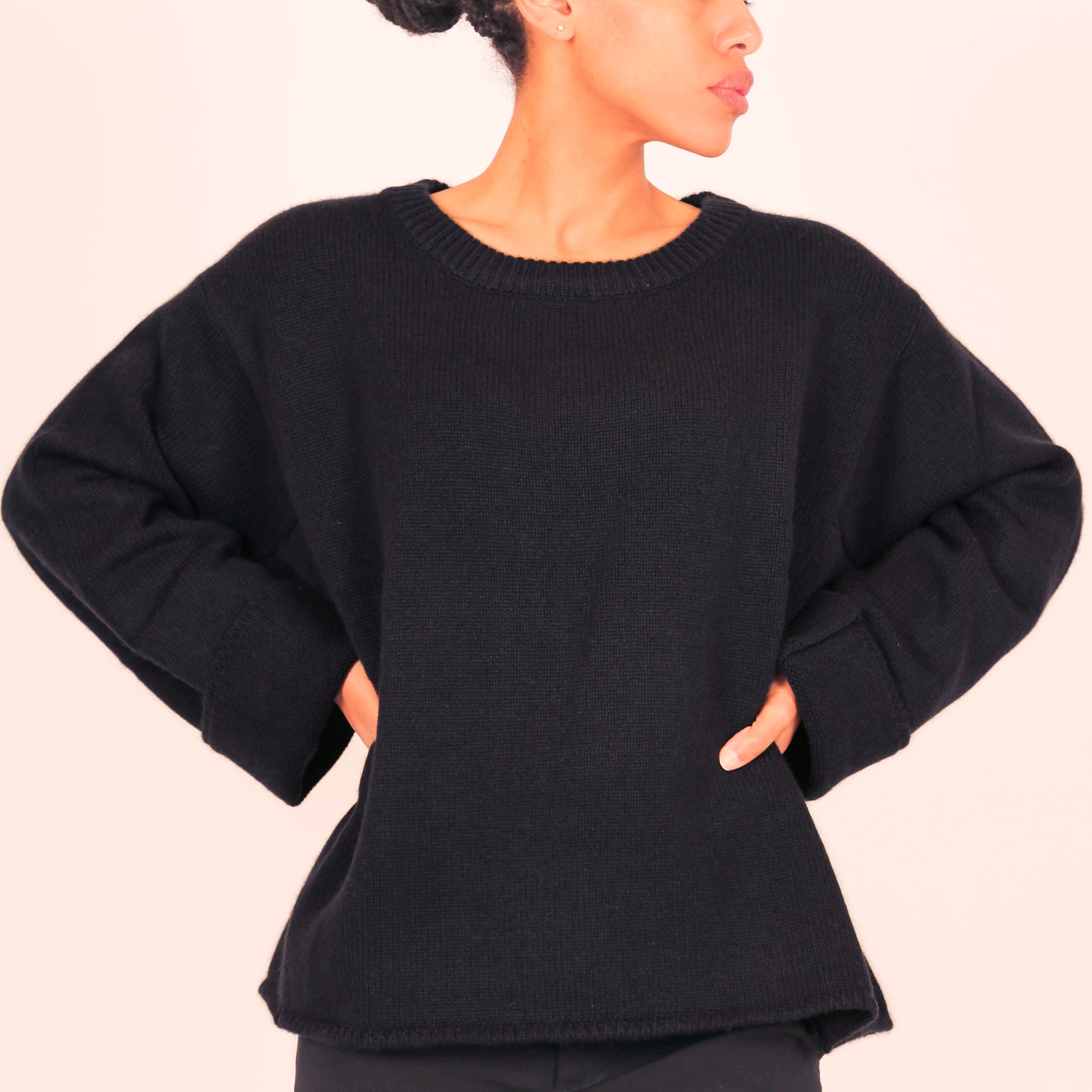 ISCHGL SWEATER - black