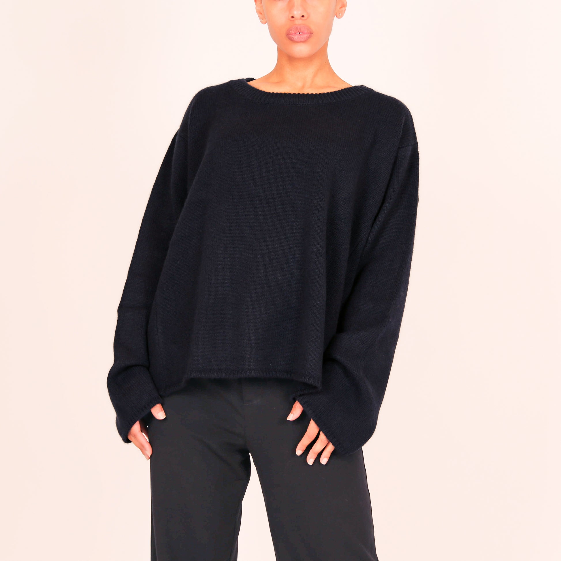 ISCHGL SWEATER - black