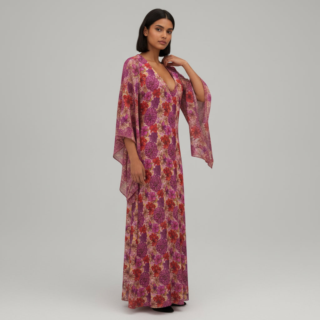 DAISEEN PRINCESS DRESS - CRUSH