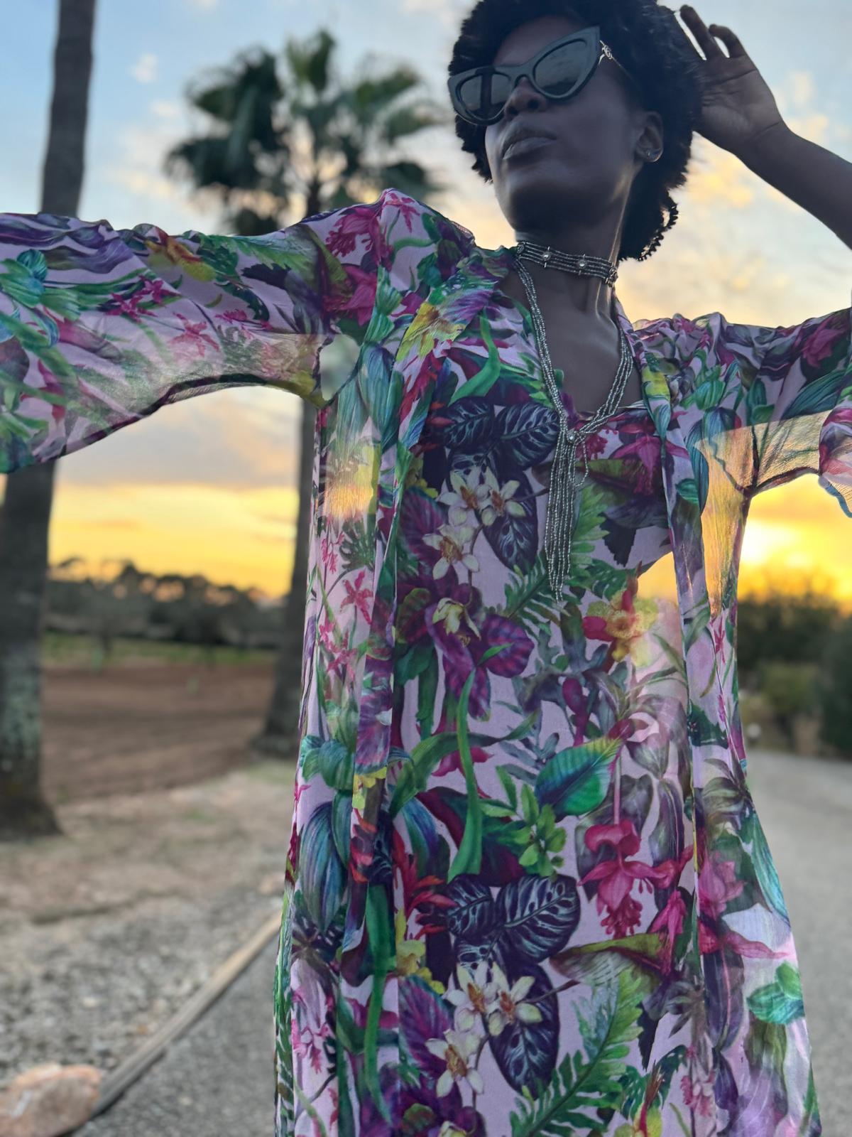 ORCHEDIA PRINCESS DRESS - ROSE