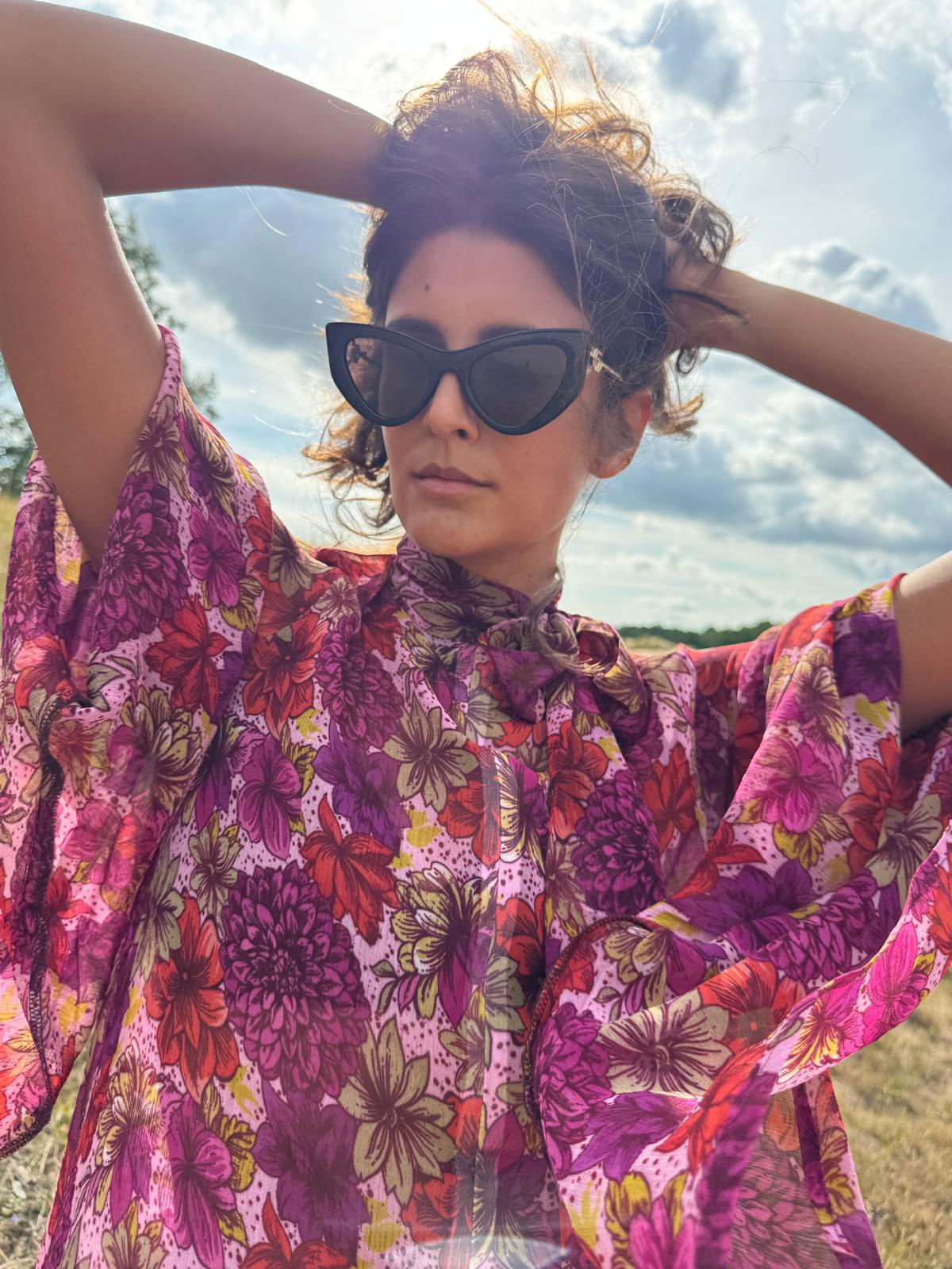 DAISEEN PRINCESS DRESS - CRUSH