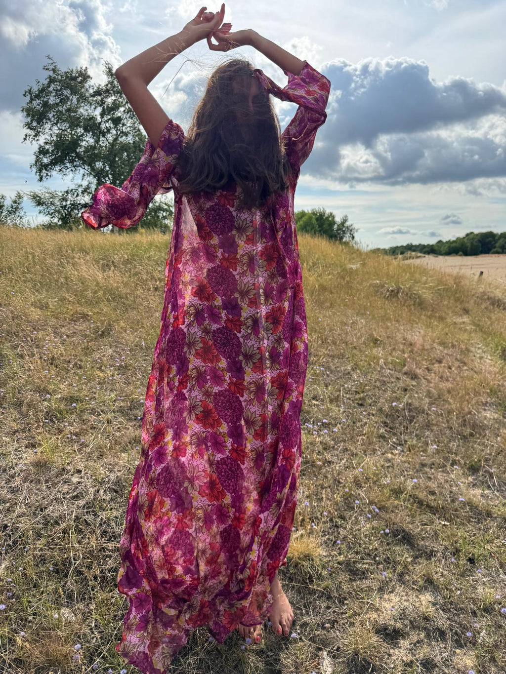 DAISEEN PRINCESS DRESS - CRUSH