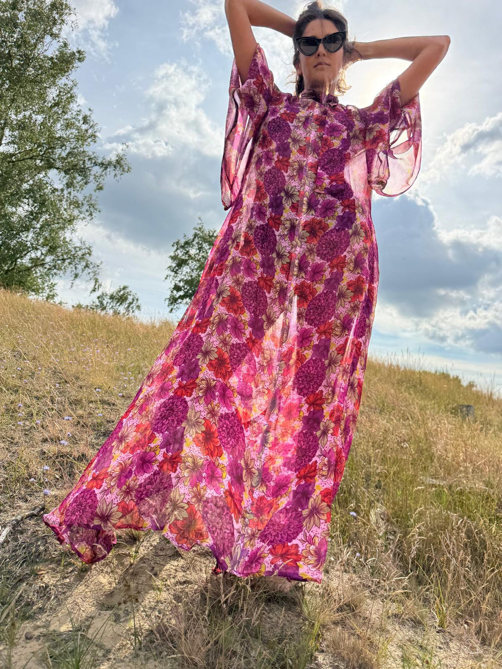 DAISEEN PRINCESS DRESS - CRUSH