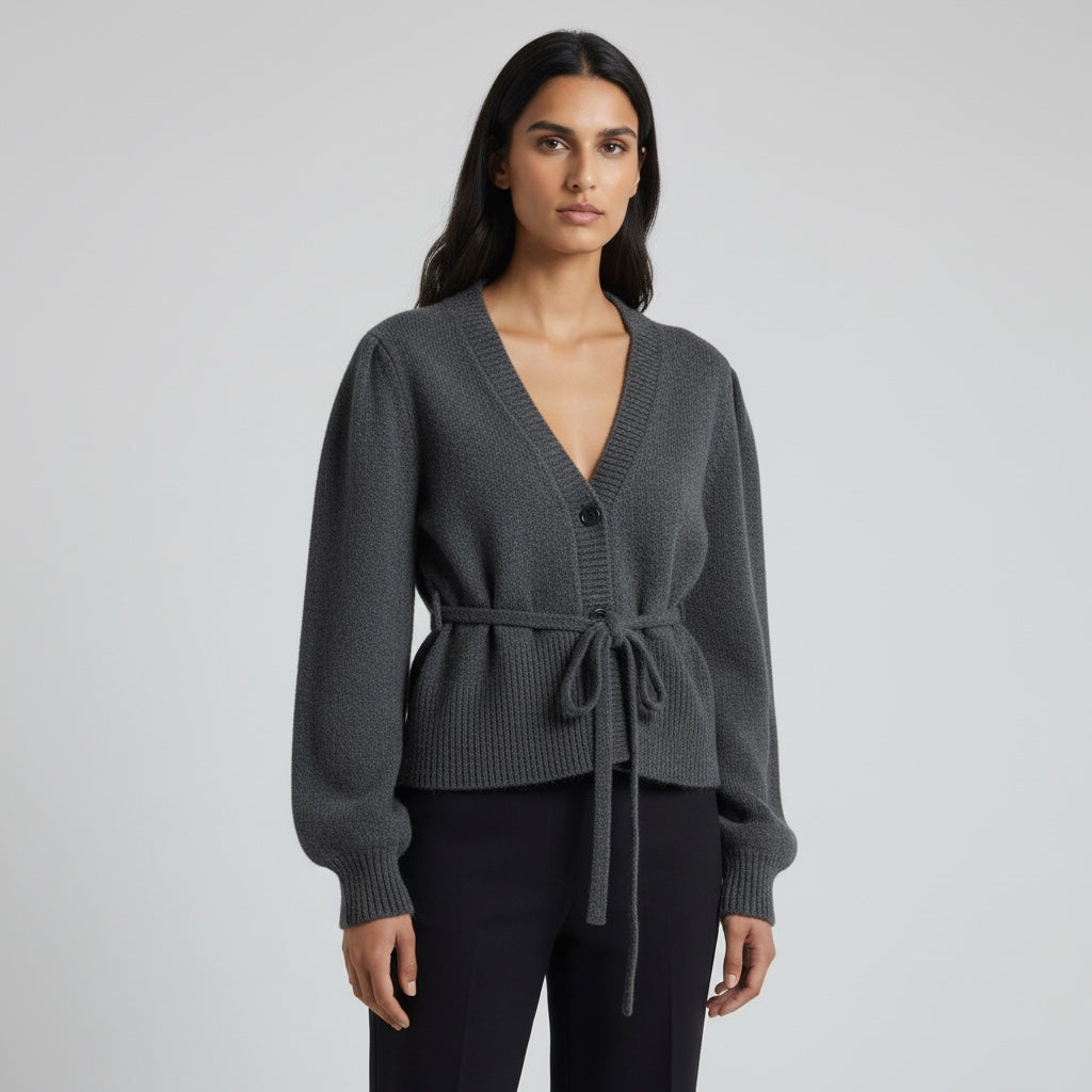 CLARA CARDIGAN - THUNDER