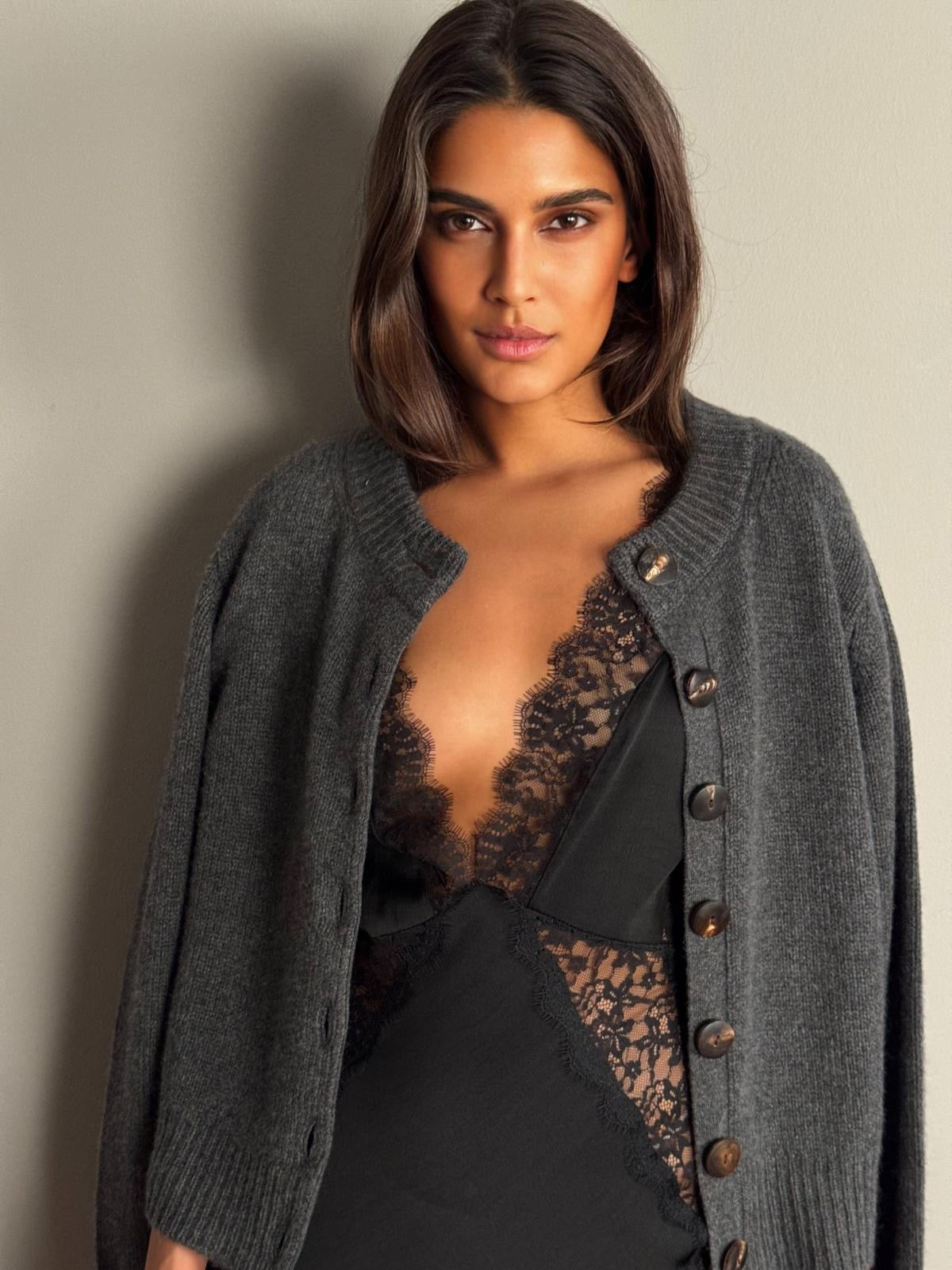 JULIKA CARDIGAN - FLANNEL