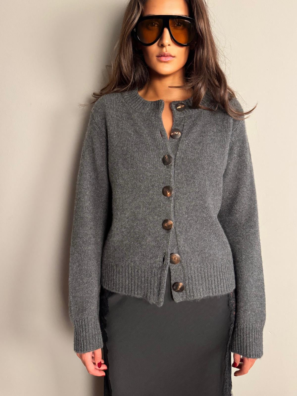 JULIKA CARDIGAN - FLANNEL