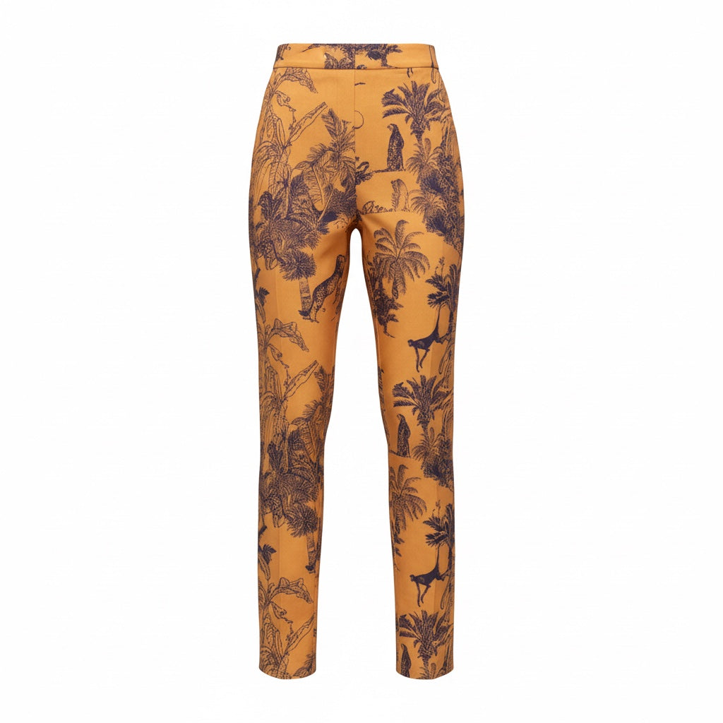 LEODEEN NIA PANTS - CAMEL/BLACK