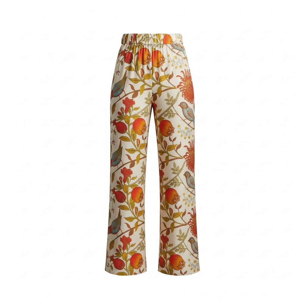 EDEN HIGH WAIST PANTS - OFFWHITE