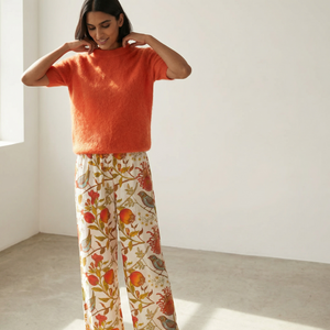 EDEN HIGH WAIST PANTS - OFFWHITE