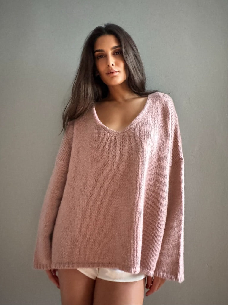 NELLI SWEATER + MARIE SCARF SET - TUSCANY