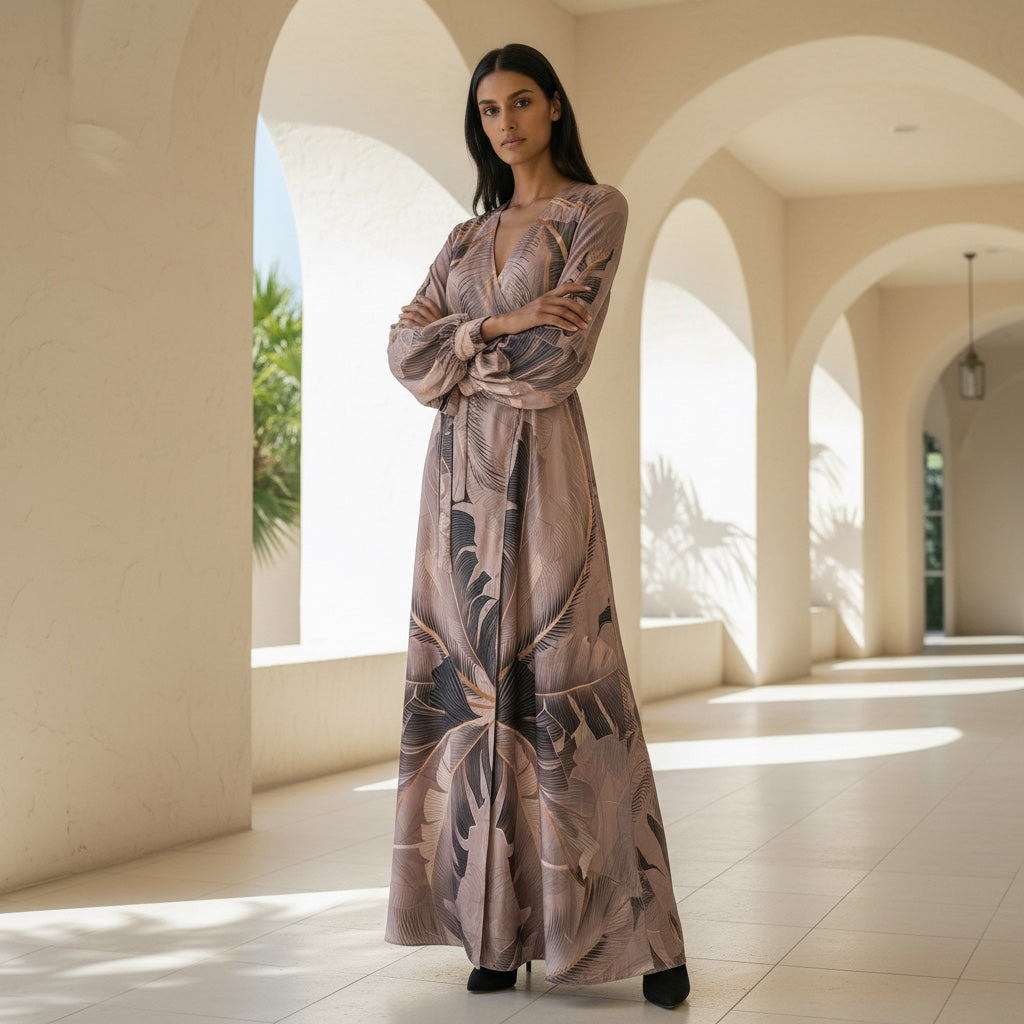 VERDLEAF MILLI DRESS - TAUPE