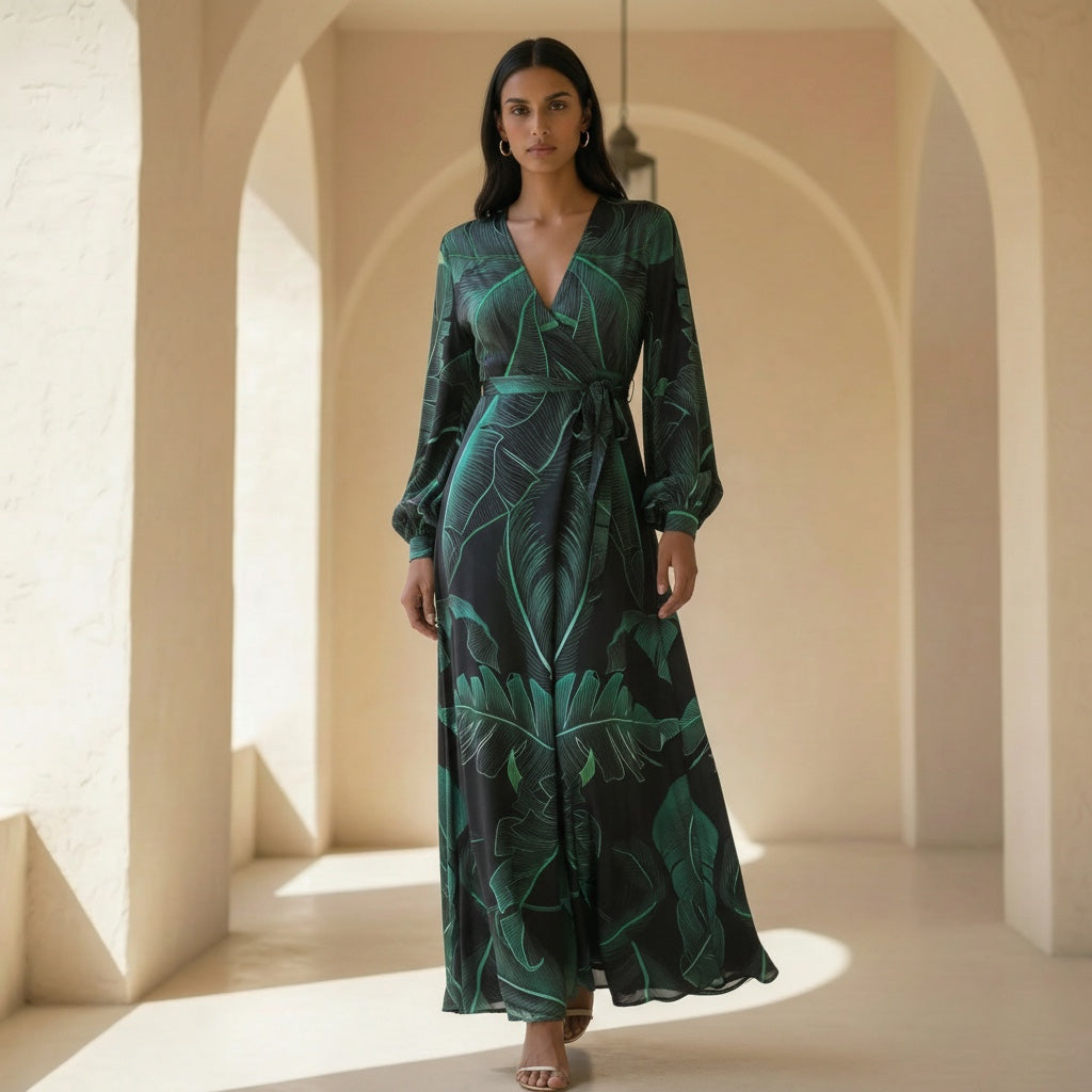 VERDLEAF MILLI DRESS - FOREST