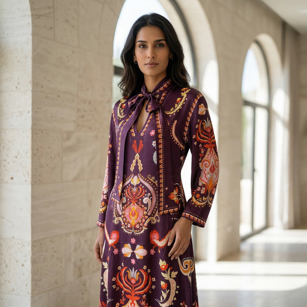 ARABICA PRINCESS DRESS - SIENNA