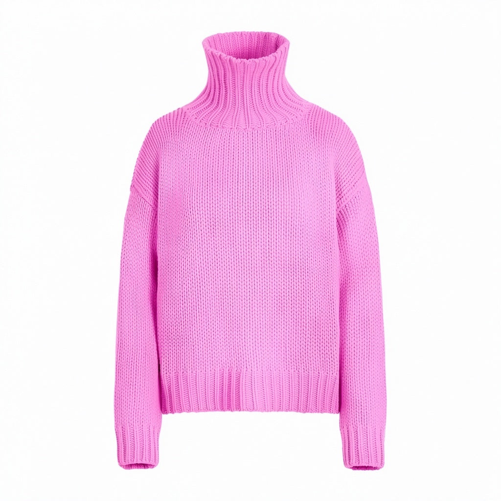 GABRIELLE SWEATER - CARNATION