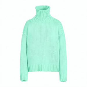 GABRIELLE SWEATER - SEA FOAM