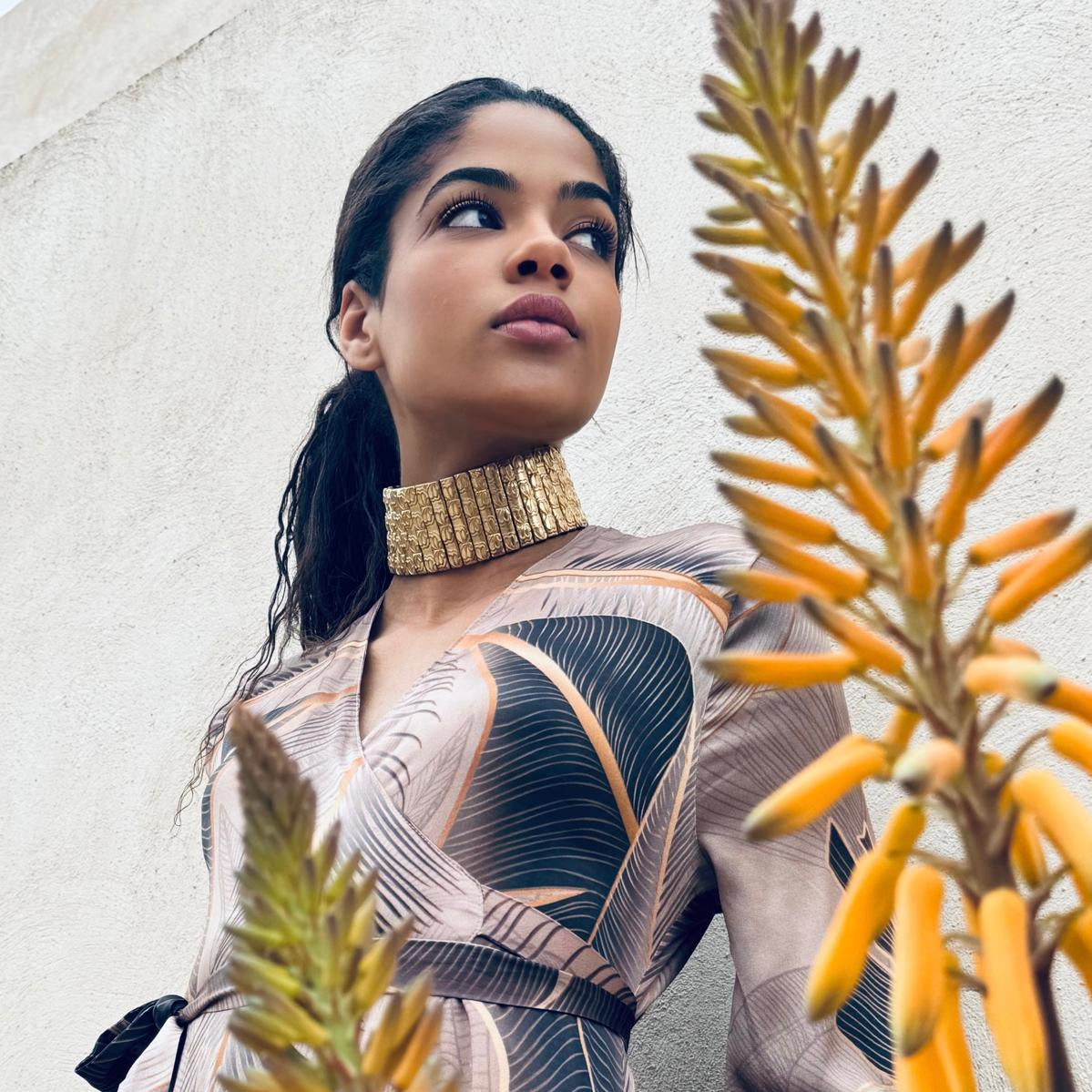 VERDLEAF MILLI DRESS - TAUPE