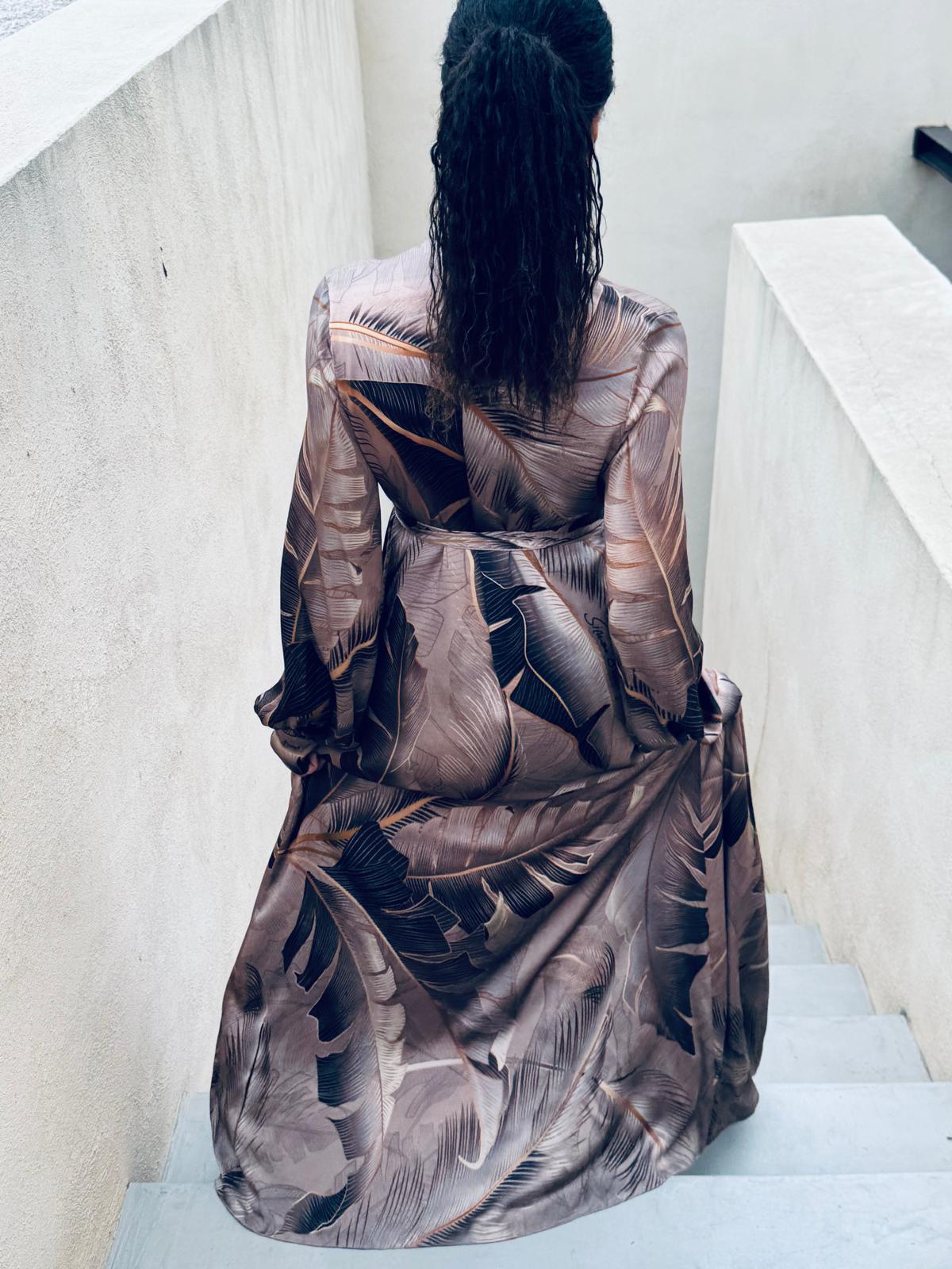 VERDLEAF MILLI DRESS - TAUPE