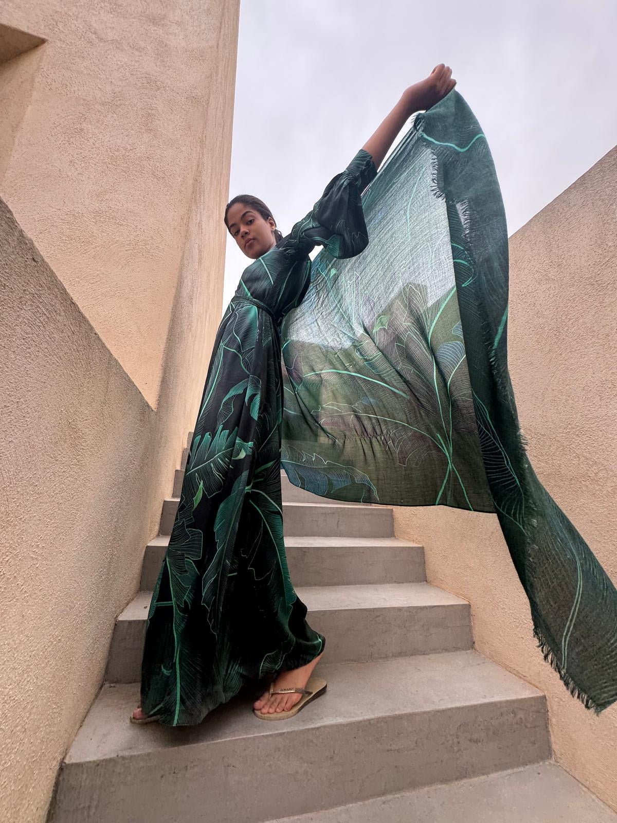 VERDLEAF MILLI DRESS - FOREST