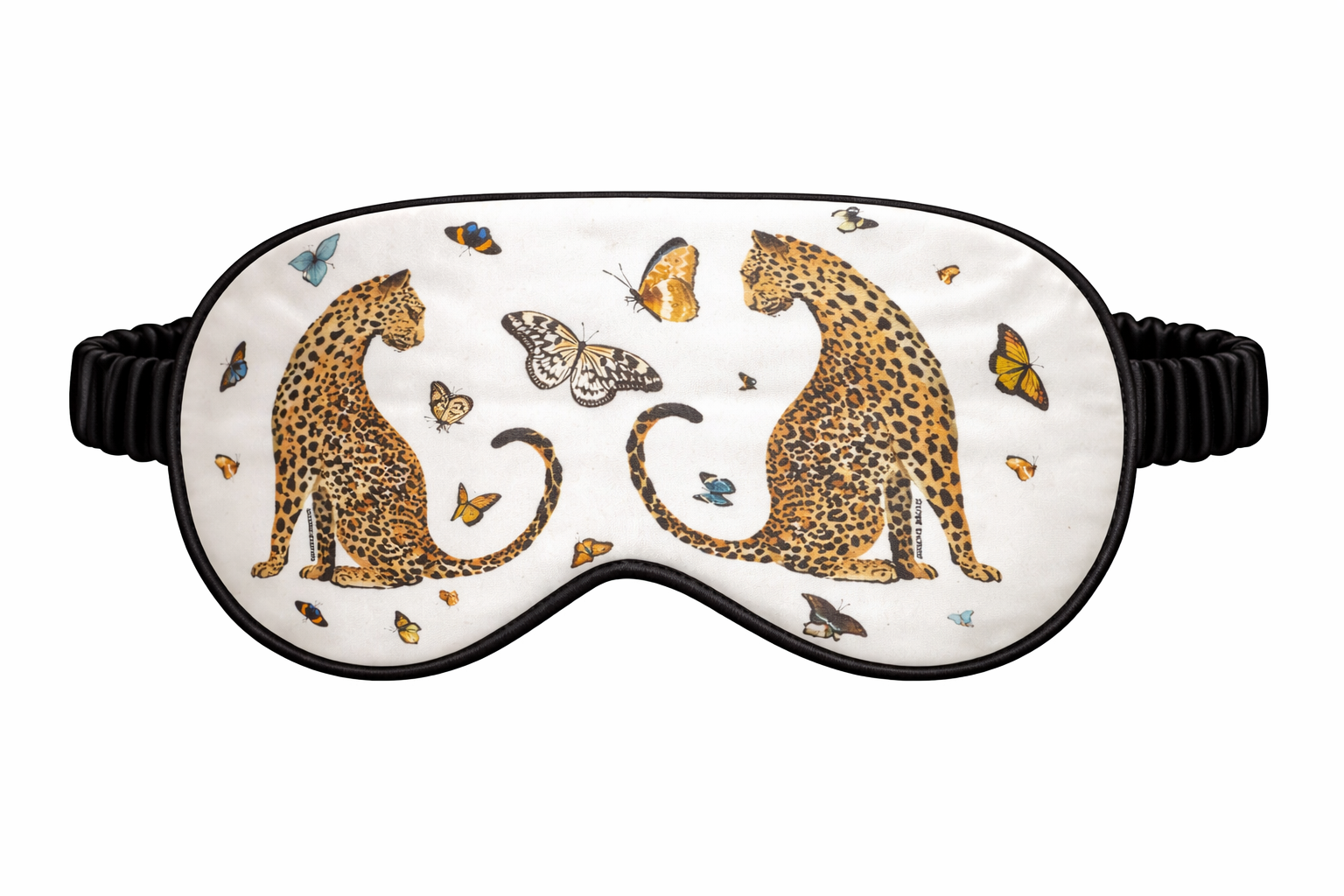 LEO & BUTTERFLY EYE MASK - WHITE