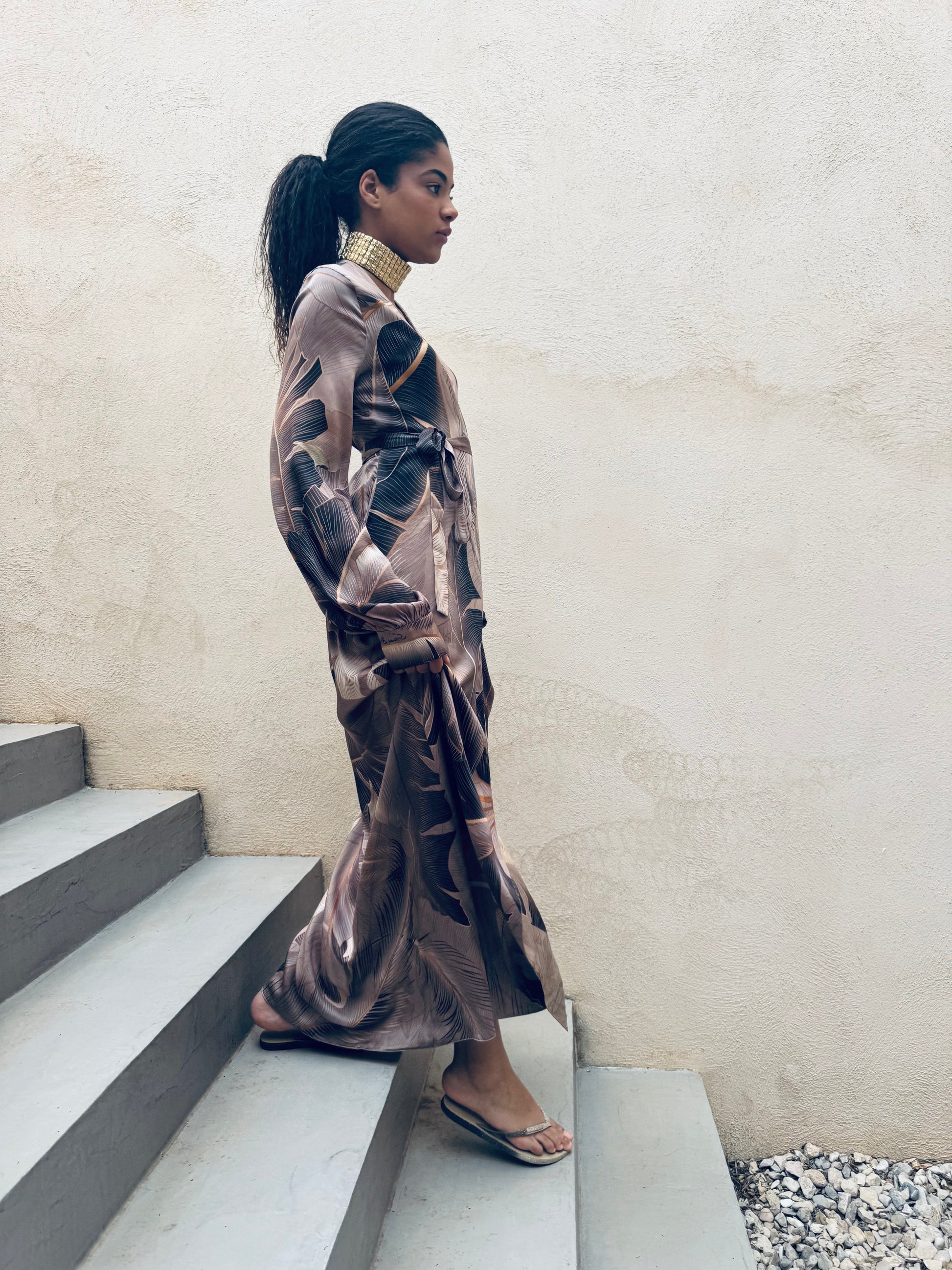 VERDLEAF MILLI DRESS - TAUPE