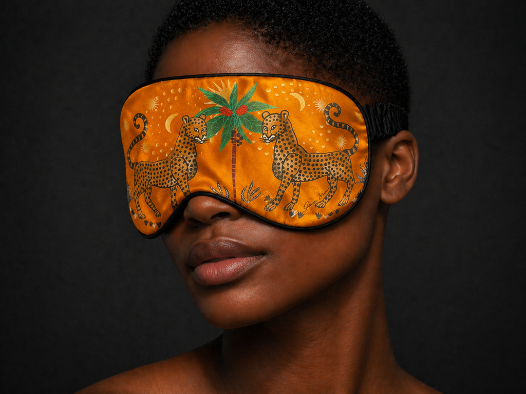 TWINS EYE MASK - ORANGE
