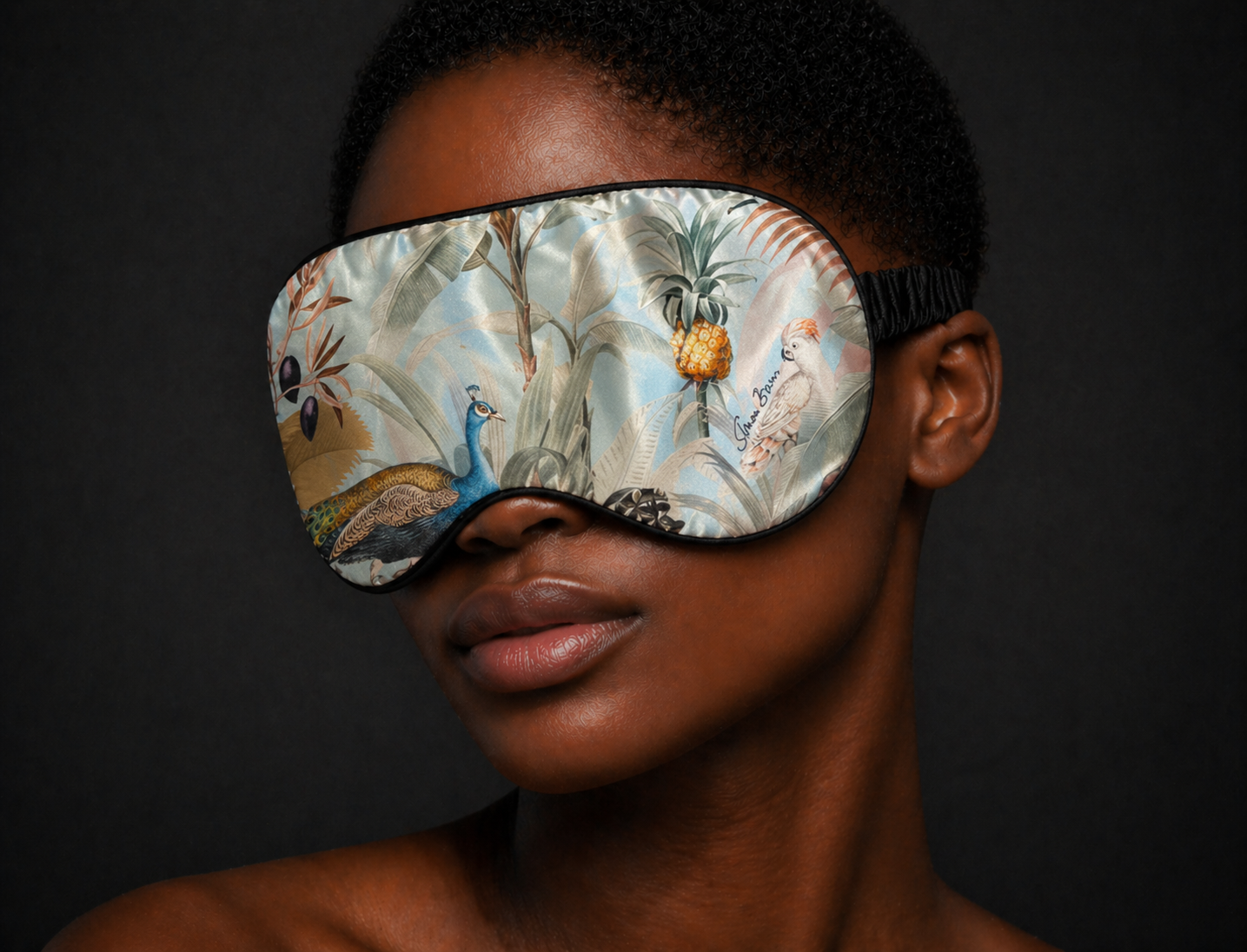 OASIS EYE MASK - SMOKEY BLUE