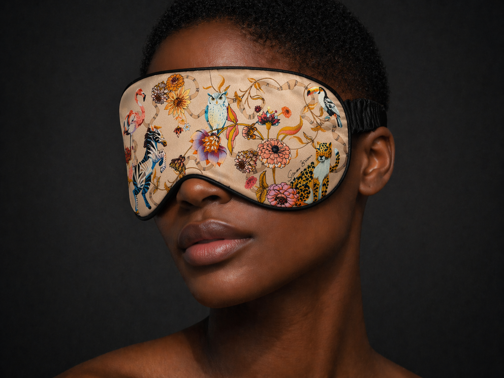 CANOPY EYE MASK - TAUPE