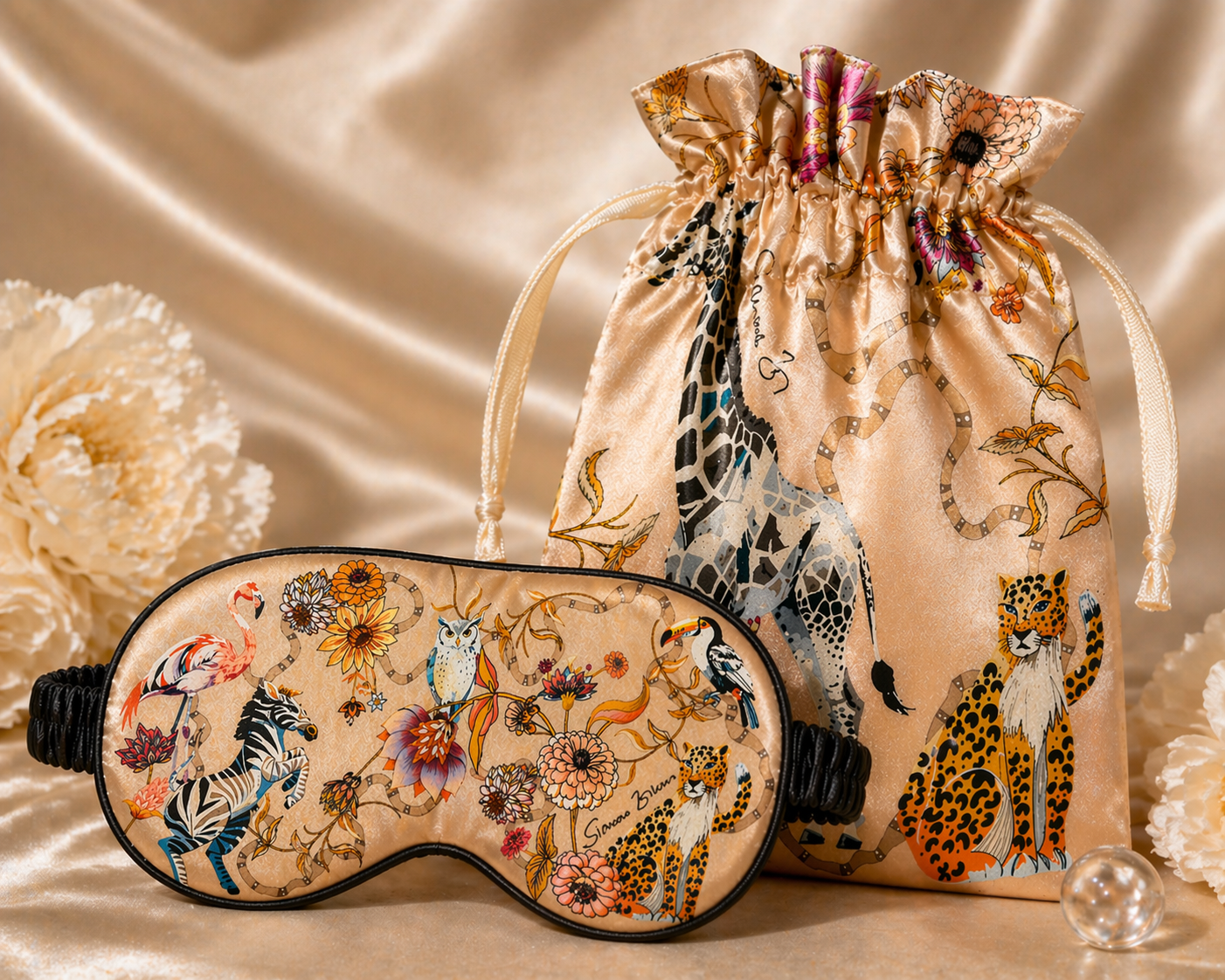 CANOPY EYE MASK - TAUPE