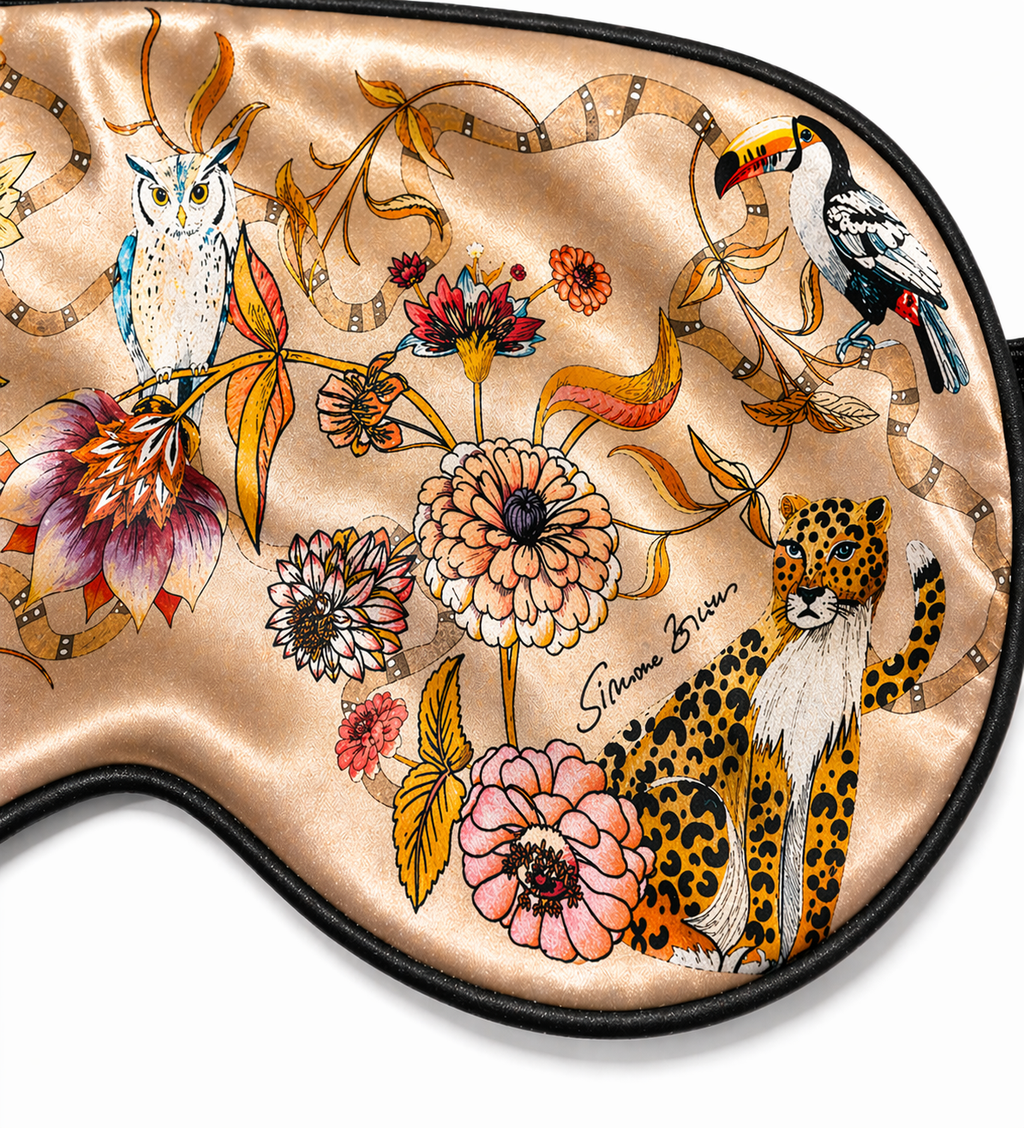 CANOPY EYE MASK - TAUPE