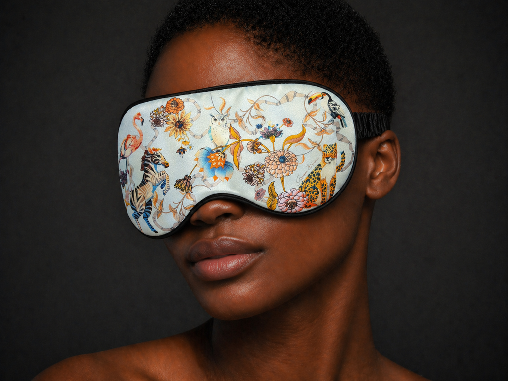 CANOPY EYE MASK - LIGHT BLUE