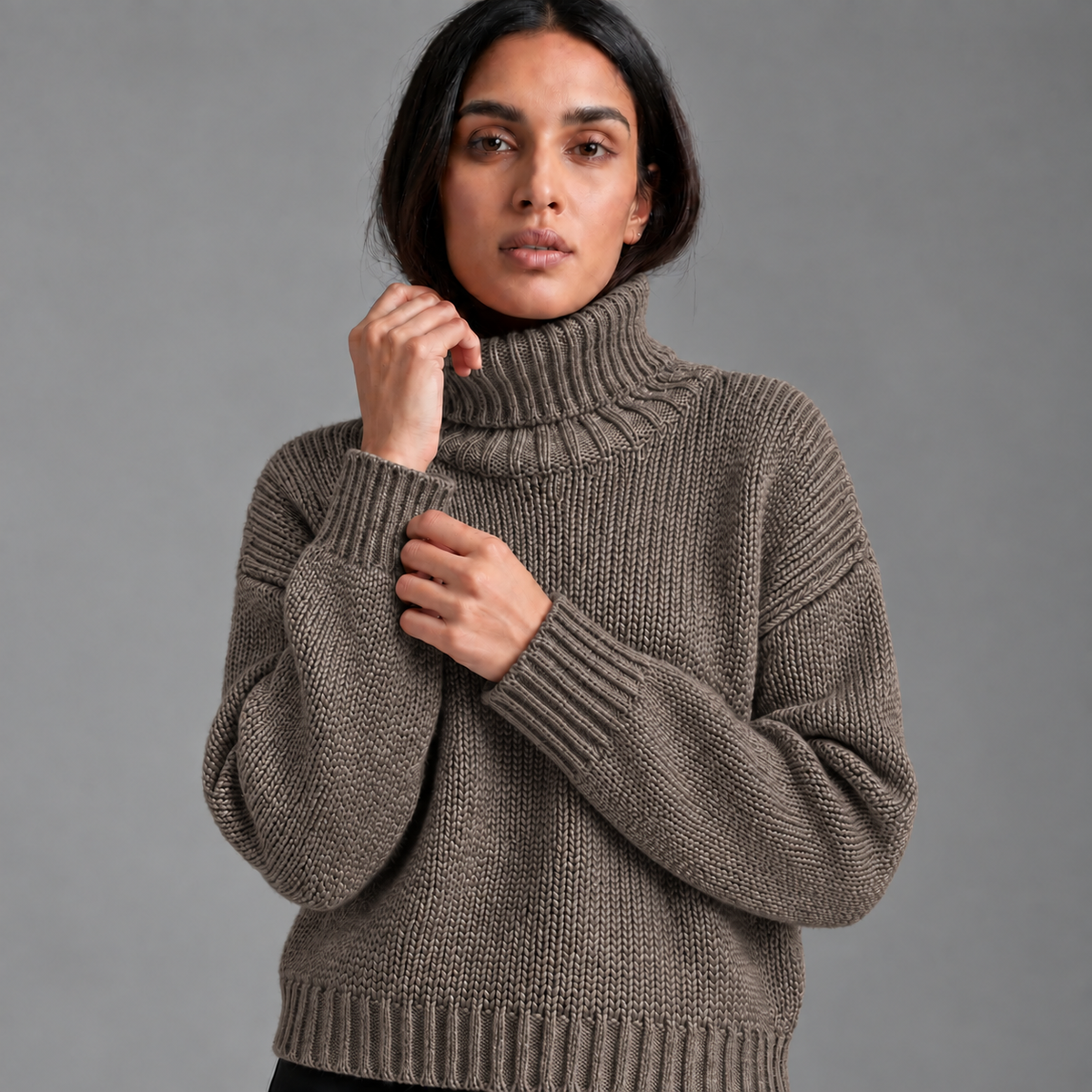 GABRIELLE SWEATER - TWINE
