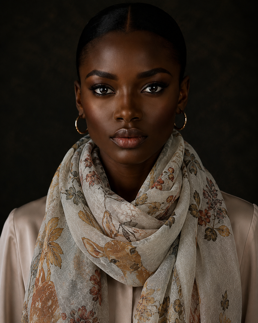 NESTLEAP CASHMERE SCARF - BIANCO