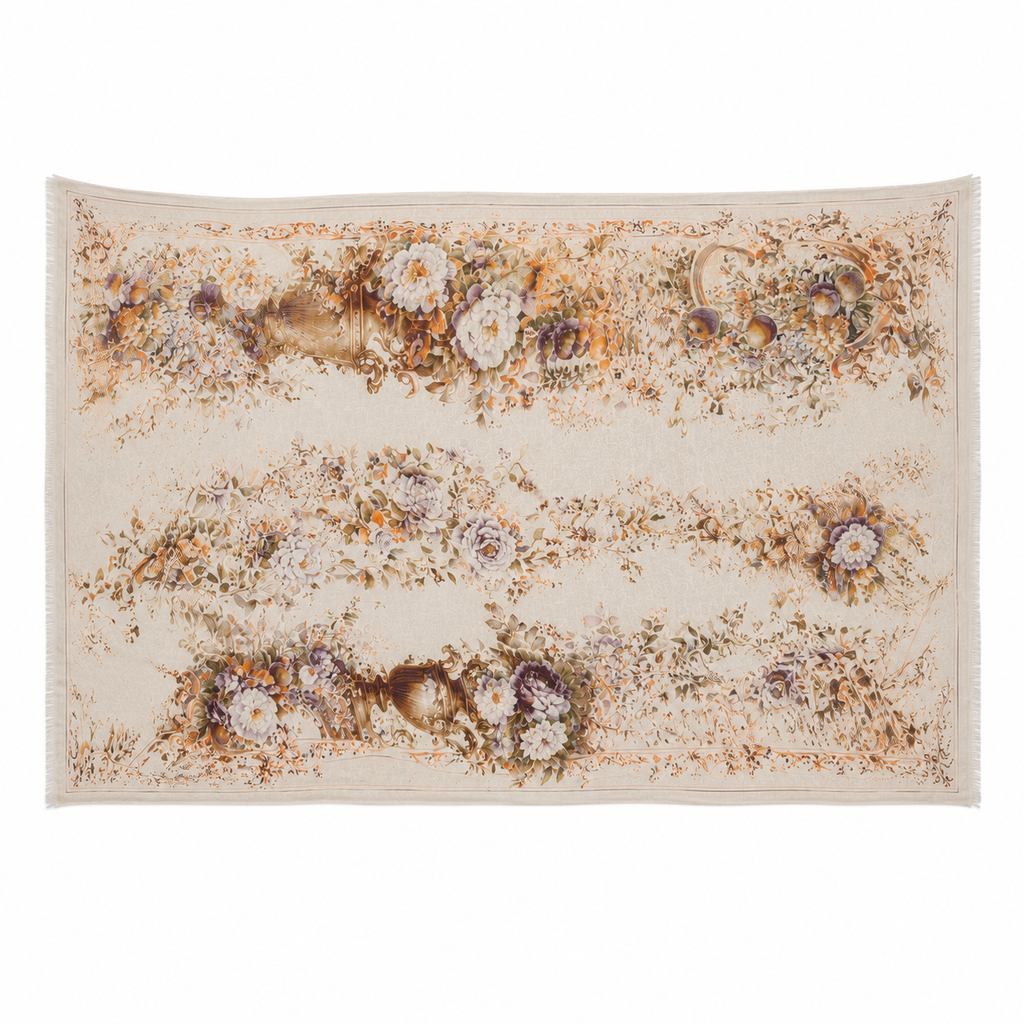 EVE CASHMERE SCARF - TAUPE