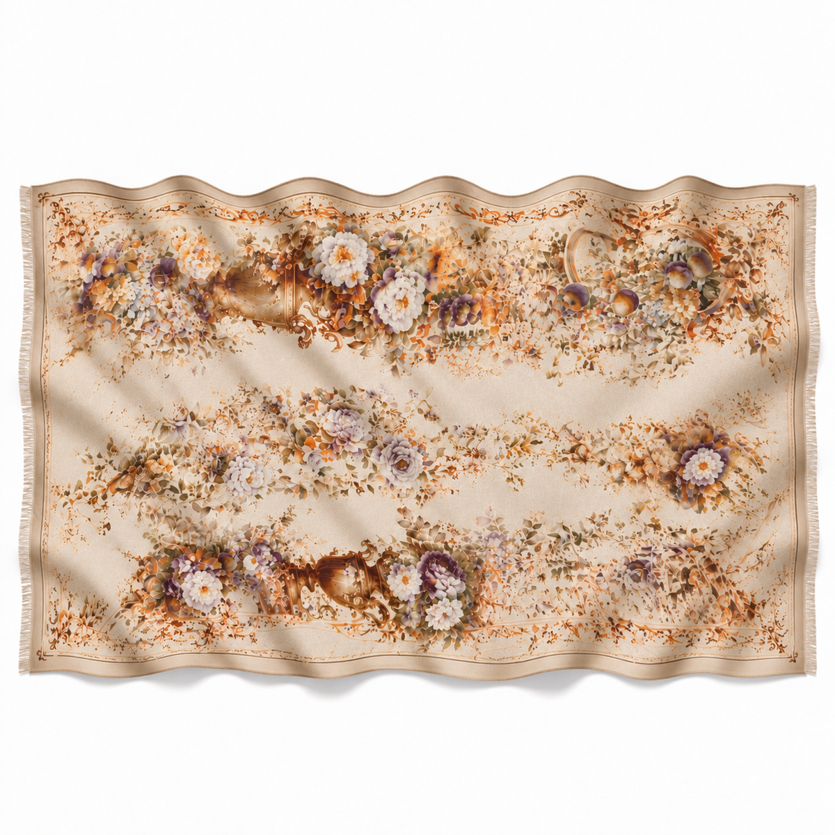 EVE CASHMERE SCARF - TAUPE