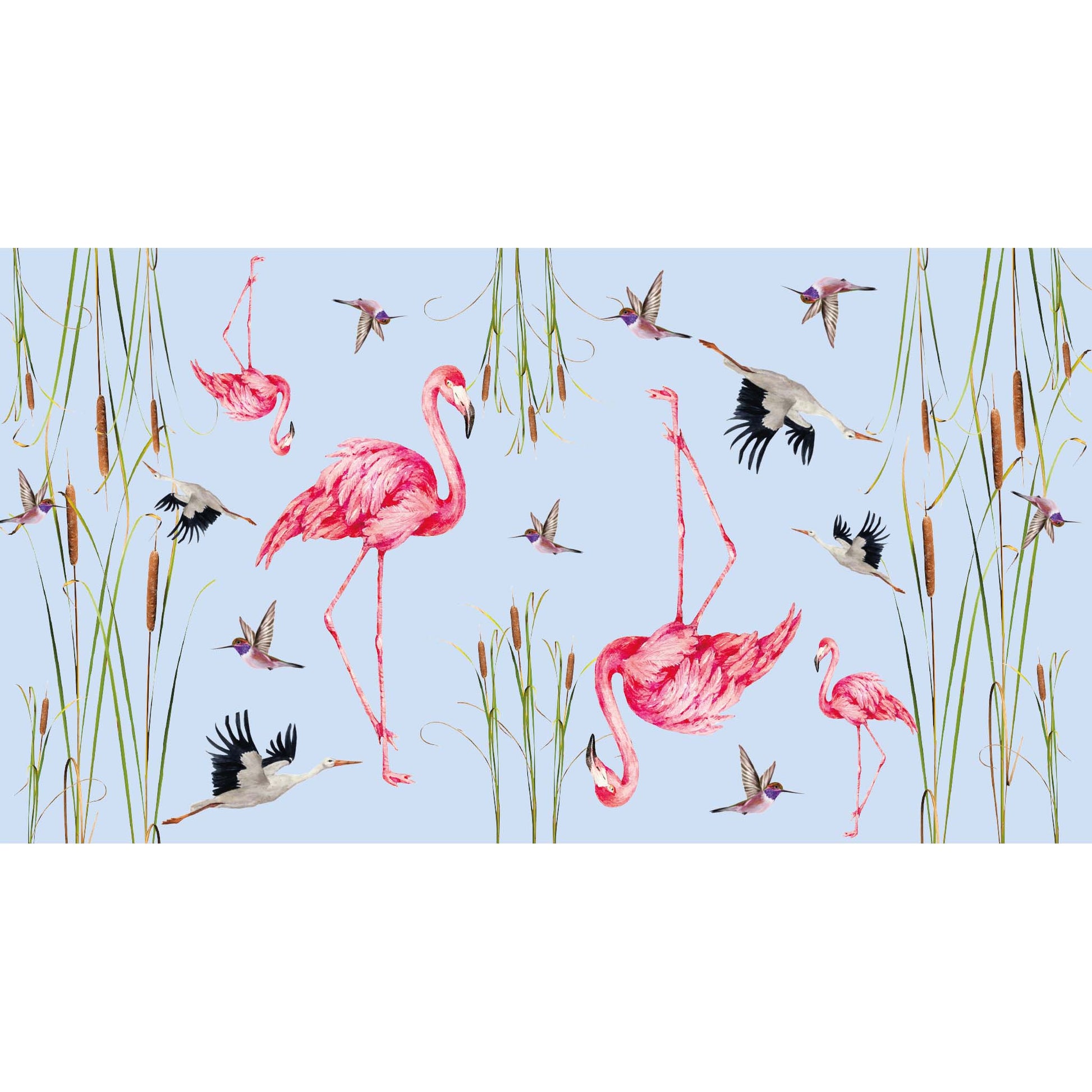 FLAMINGO CASHMERE SCARF