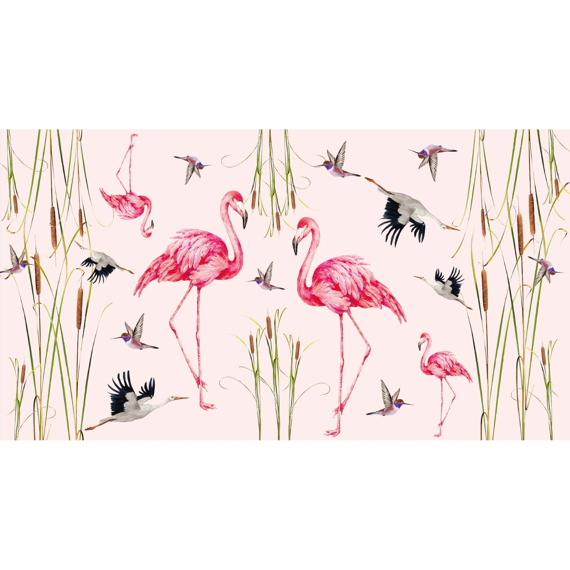 FLAMINGO CASHMERE SCARF