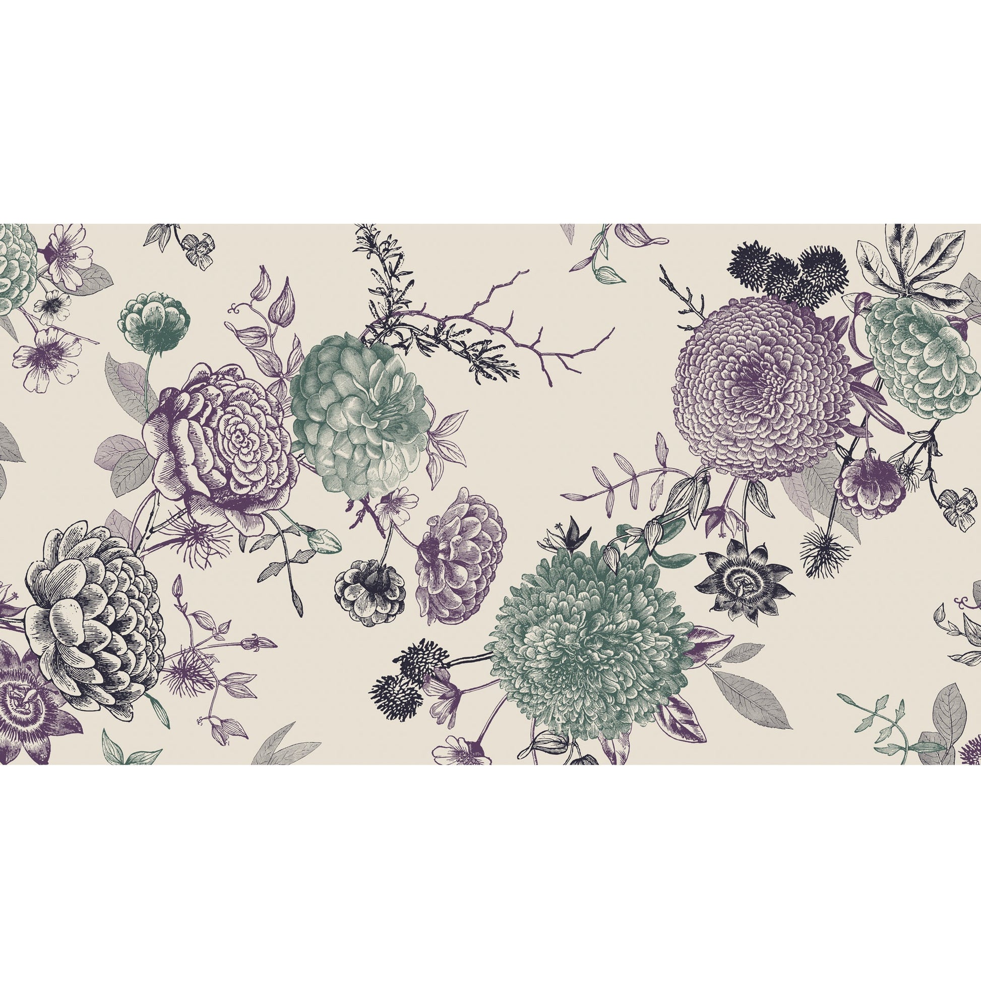 FLOWER EXPLOSION FELTED SCARF