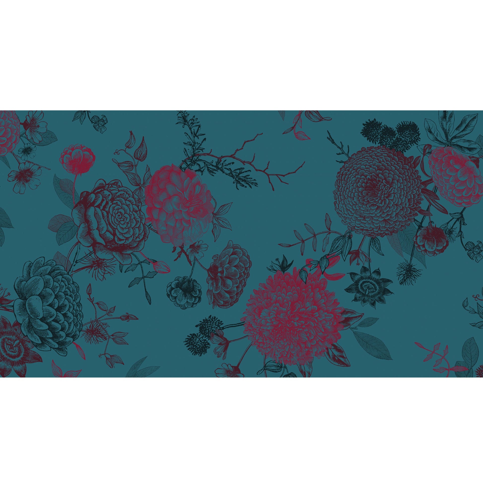 FLOWER EXPLOSION FELTED SCARF