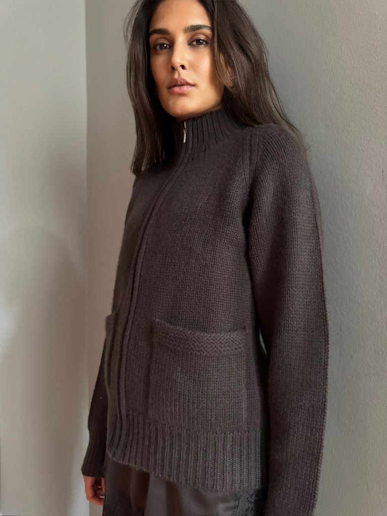 GIA CARDIGAN - TREACLE