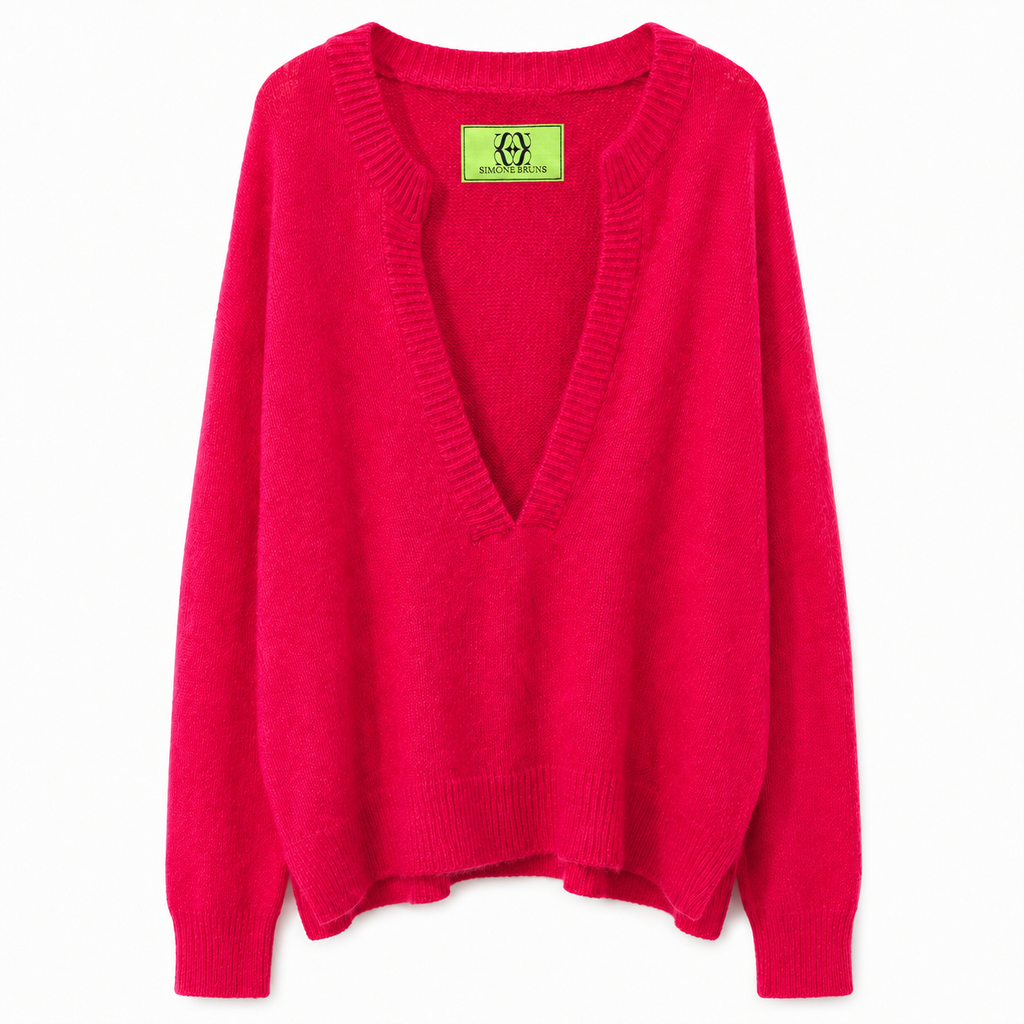 SELENA SWEATER - RASPBERRY