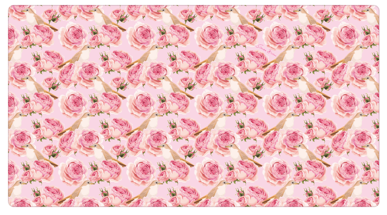GARDEN CASHMERE SCARF - LIGHT ROSE