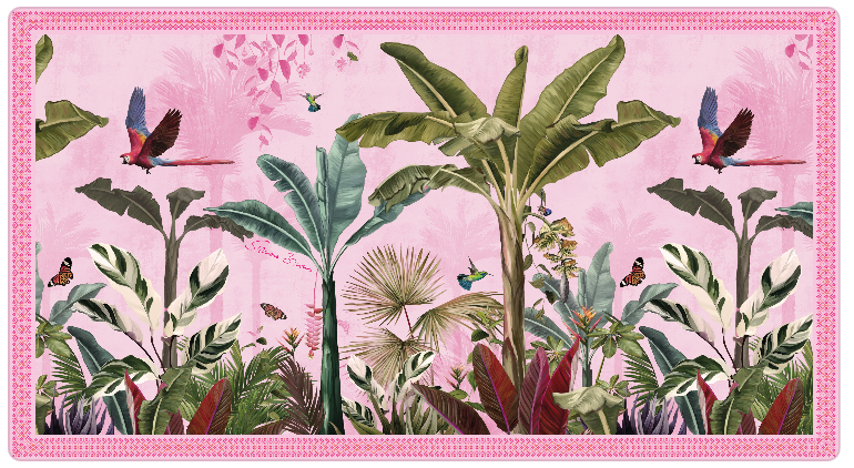 PARADISO CASHMERE SCARF - LIGHT ROSE