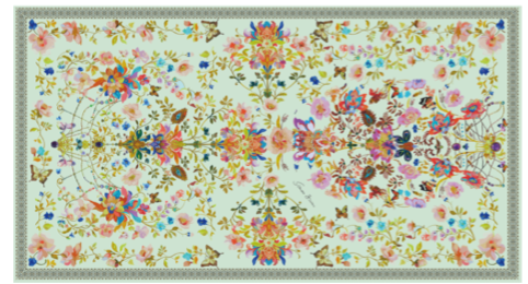 SUMMER CASHMERE SCARF - SAGE