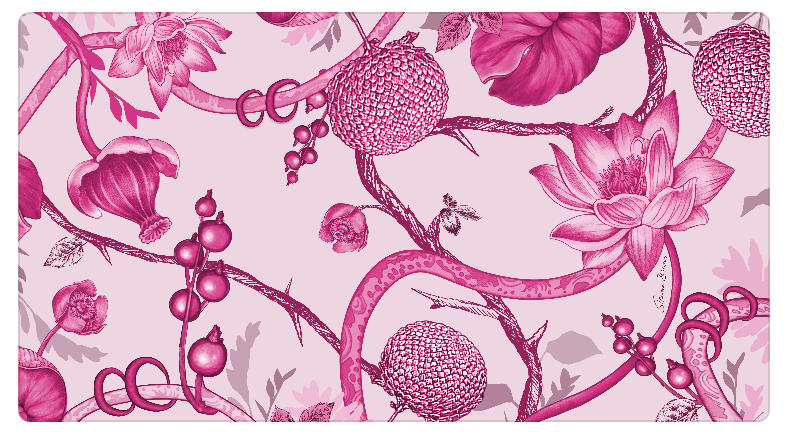 BOTANICAL CASHMERE SCARF - PIXIE